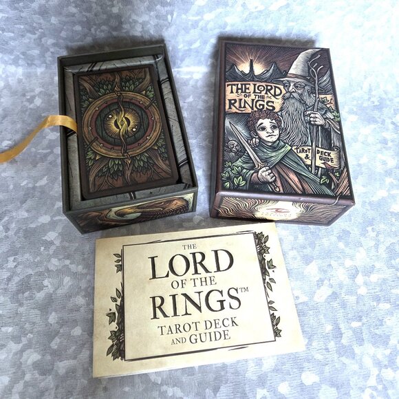 NWOT Lord of the Rings Tarot Deck & Guidebook - Picture 1 of 4